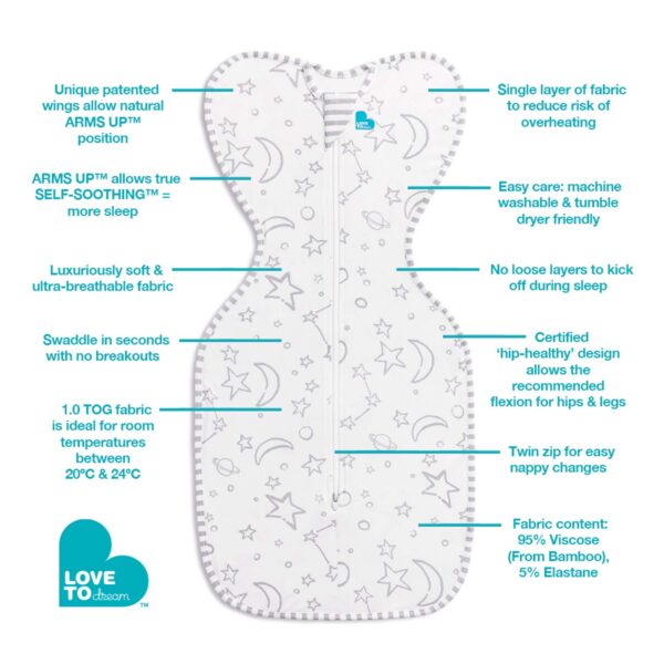 love to dream 1.0 swaddle up 1.0, love to dream tog